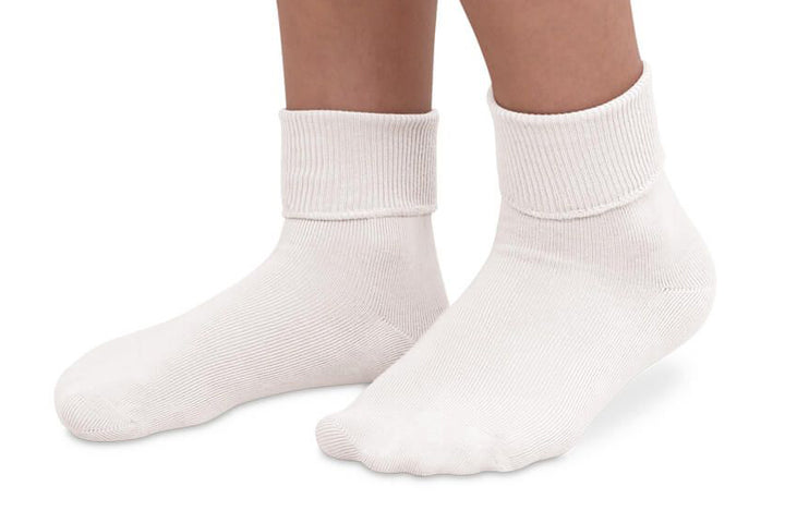 Jefferies Boys White Socks (Single Pair)