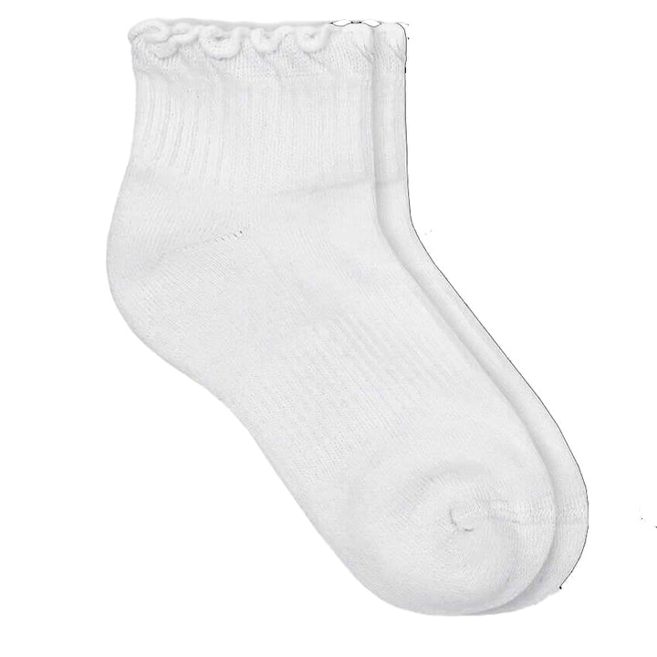 Ruffle Ripple-Edge Sport Socks by Jefferies