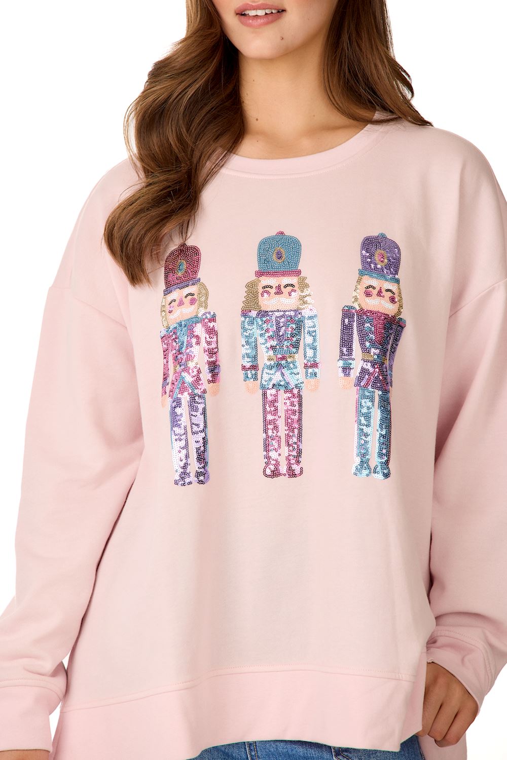 Woman's Nutcracker Sweatshirt by Mud Pie