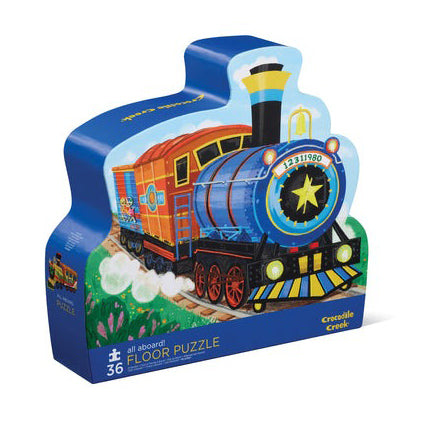 All Aboard Train 36-Piece Puzzle by Crocodile Creek