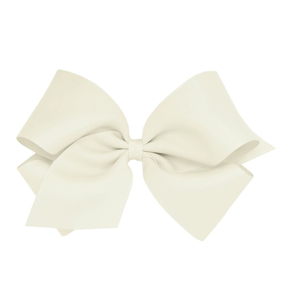 KING (6.25" wide) Grosgrain Bow by Wee Ones (47 Colors)