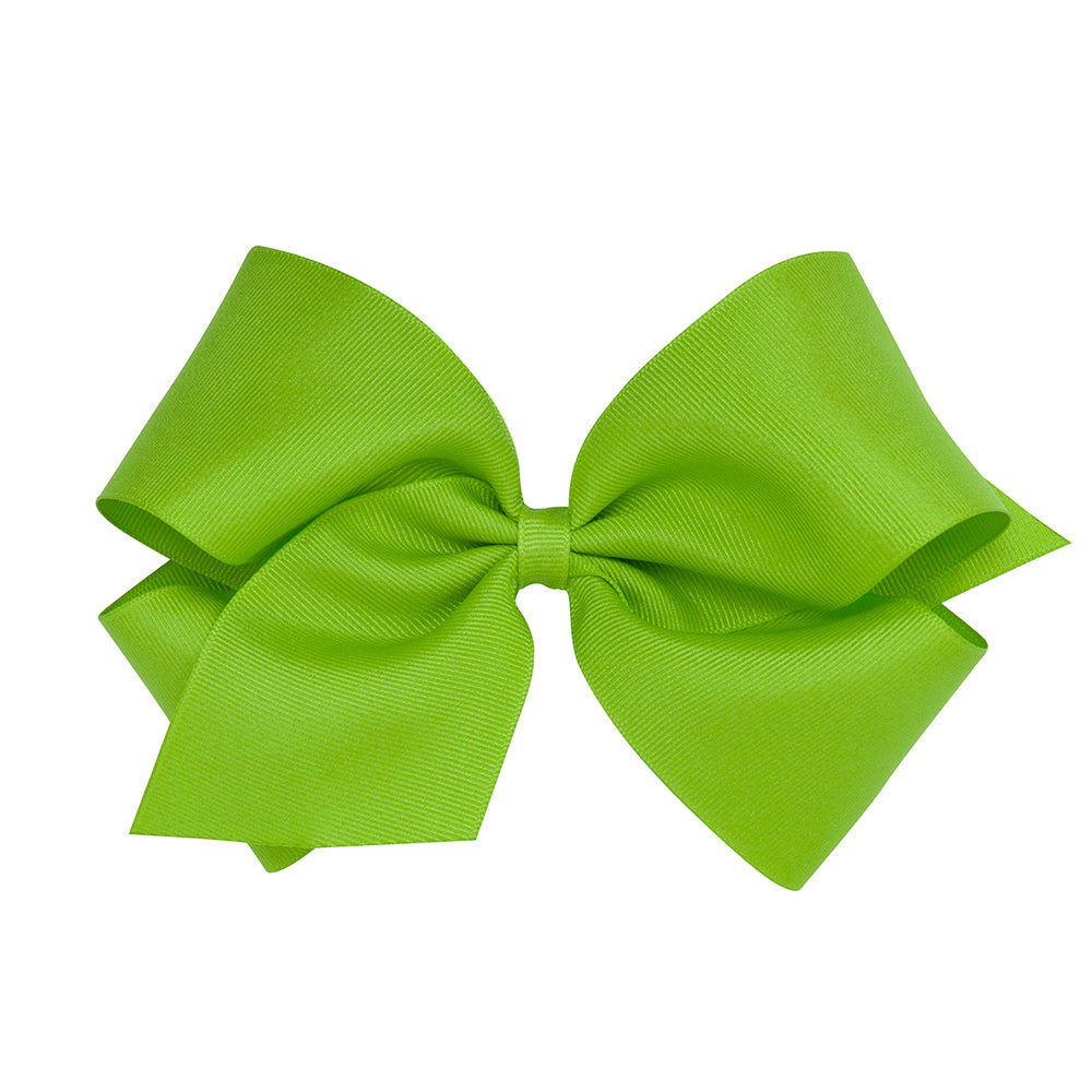 KING (6.25" wide) Grosgrain Bow by Wee Ones (47 Colors)