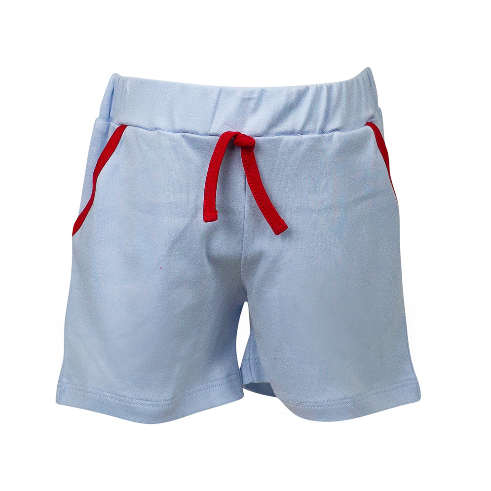 Soft Blue Boy's Shorts by Proper Peony