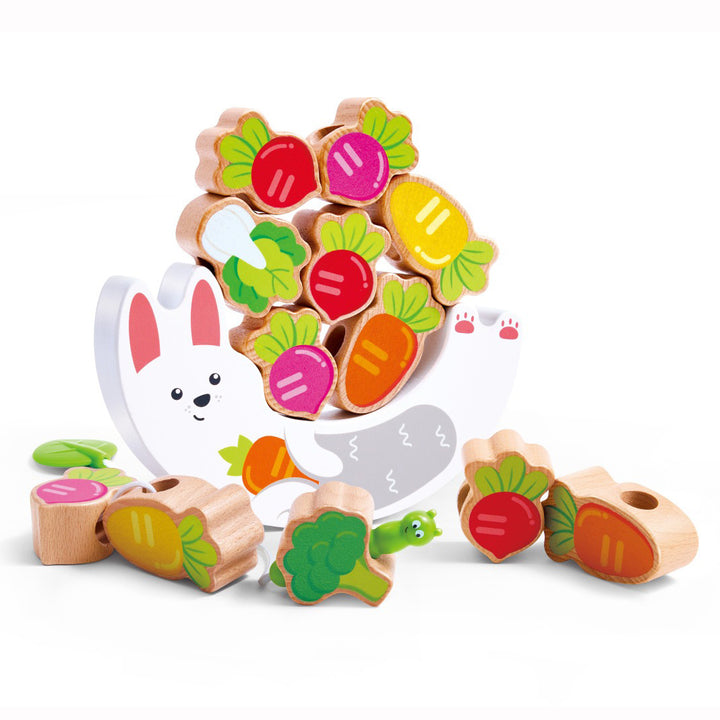 Bunny Balance and Threading Game by Hape