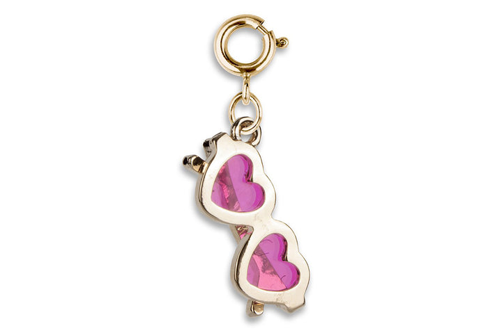 Gold Heart Sunglasses Charm by Charm It!