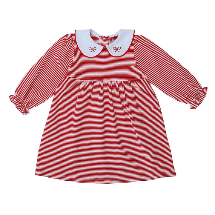 Christmas Bows Dress by Itsy Bitsy