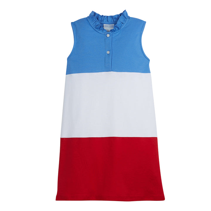 Little English Regatta Color Block Polo Dress