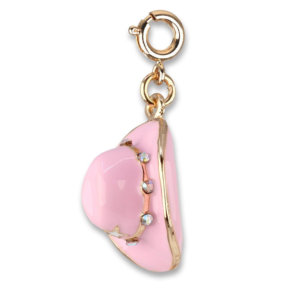 Gold Cowboy Hat Charm by Charm It!