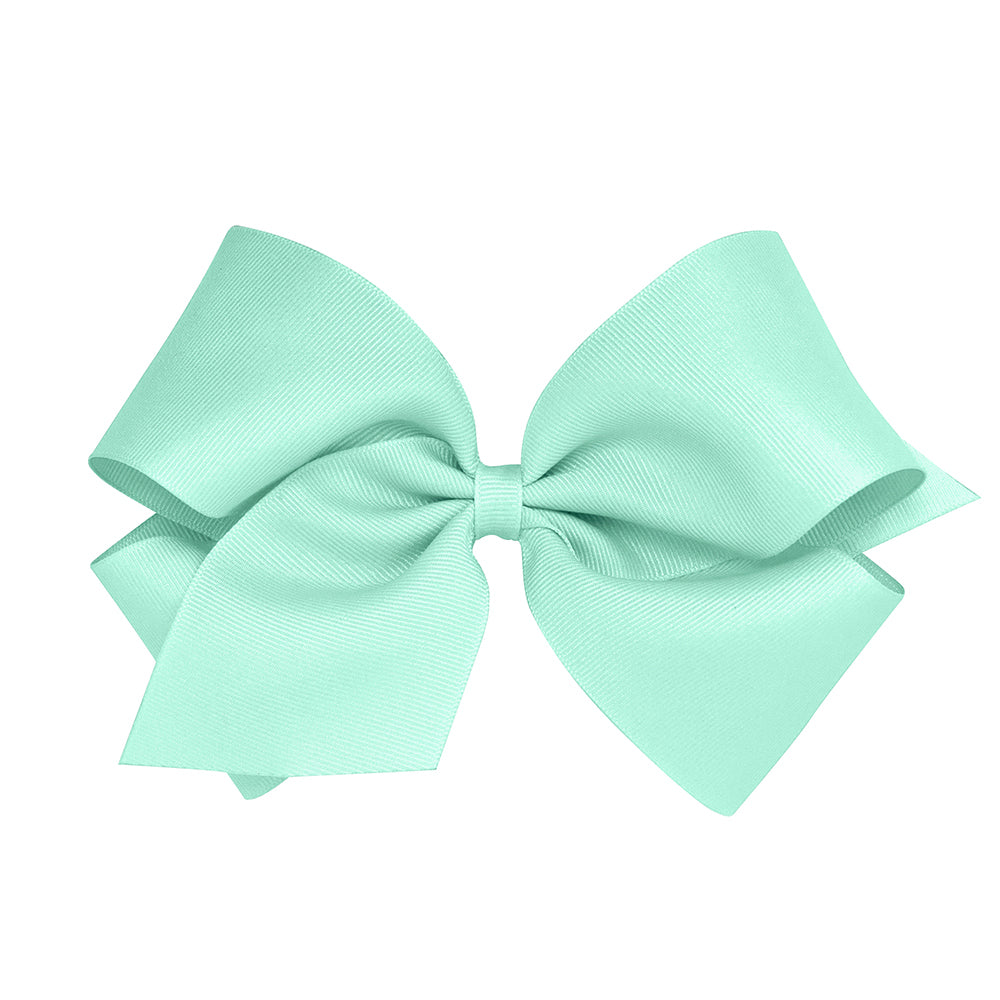 KING (6.25" wide) Grosgrain Bow by Wee Ones (47 Colors)