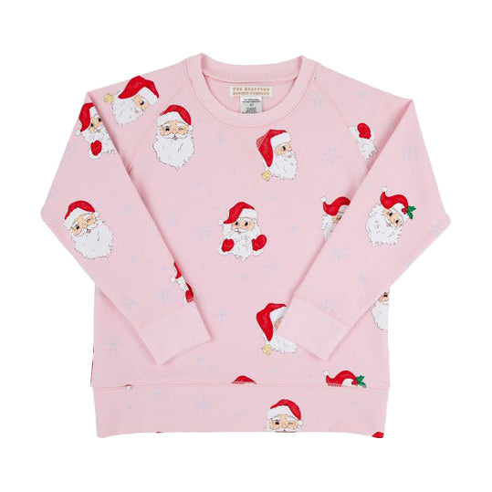 Dear Santa Pink Cassidy Comfy Crewneck by The Beaufort Bonnet Company