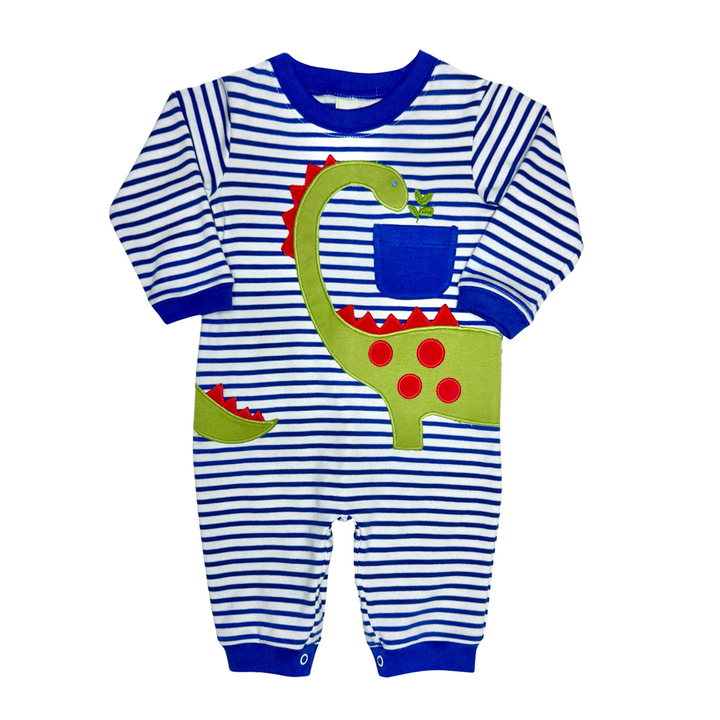 Dinosaur Pocket Romper by Zuccini Kids
