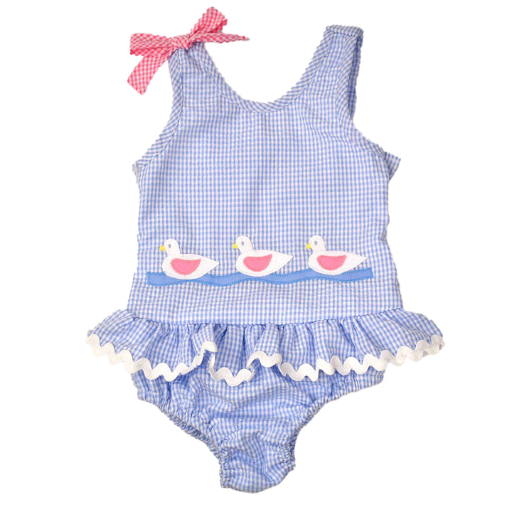 Ducks One-Piece Swimsuit by Funtasia Too