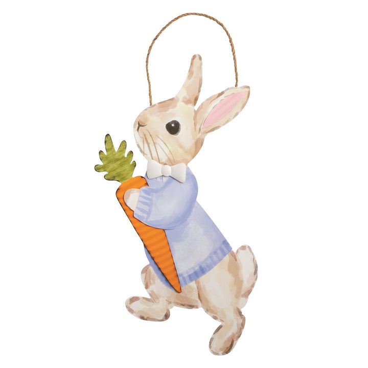 Easter Bunny Door Hanger by Mud Pie