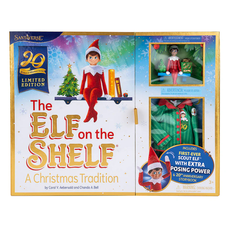 The Elf on the Shelf® Ltd 20th Anniversary Boy Blue Eyes by Lumistella