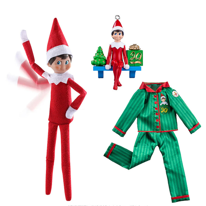 The Elf on the Shelf® Ltd 20th Anniversary Boy Blue Eyes by Lumistella