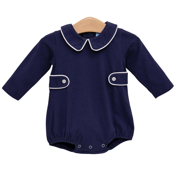 Navy Elijah Bubble by Trotter Street Kids