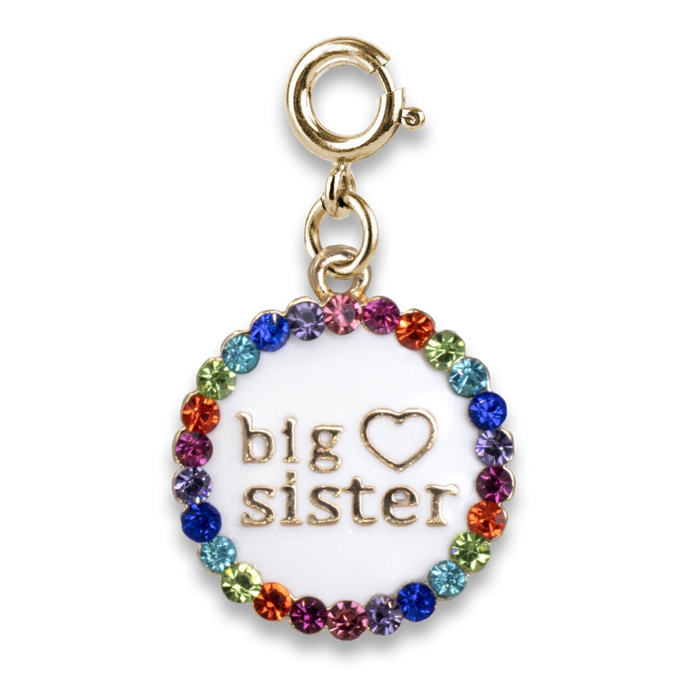 Gold Big Sister Charm by Charm It!