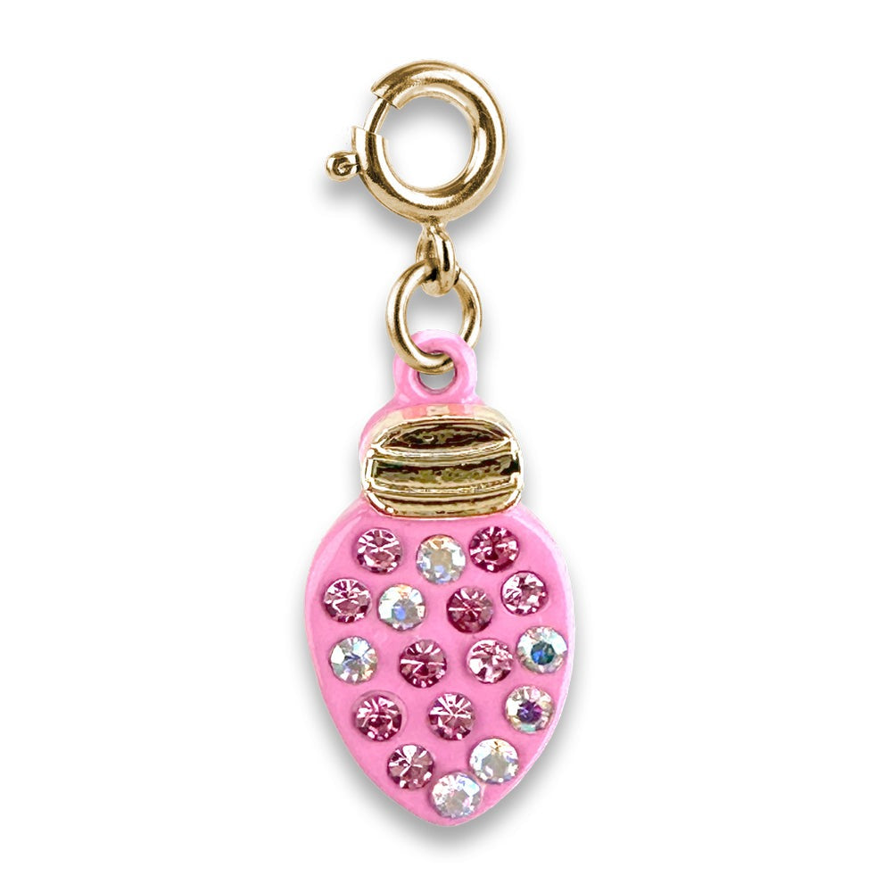 Gold Christmas Light Charm by Charm It!