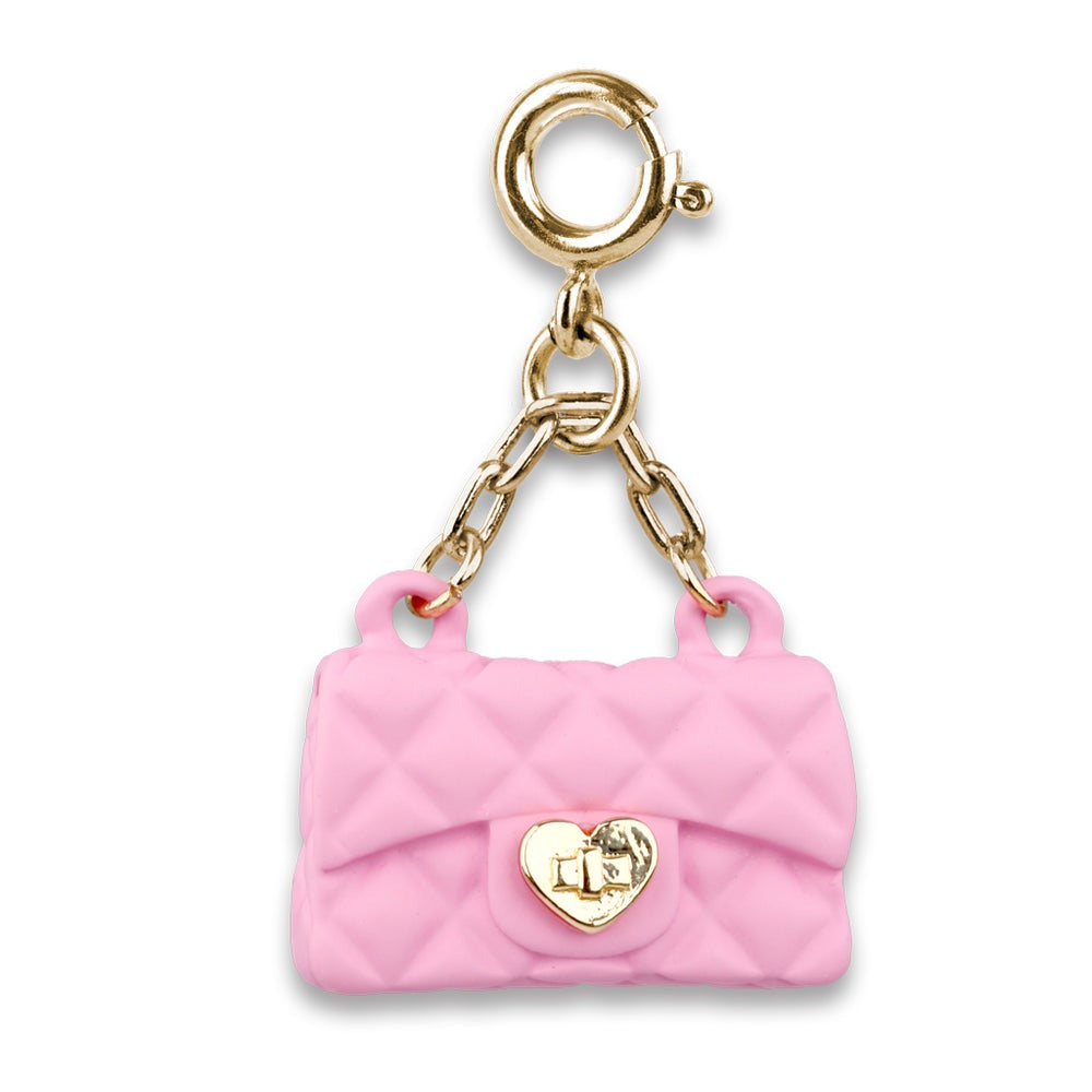 Gold Pink Purse Charm by Charm It!