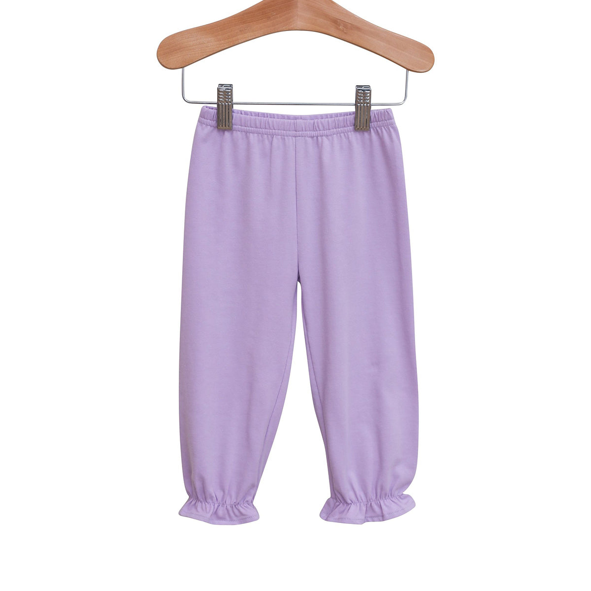 Lavender Ruffle Bloomer Pants by Trotter Street Kids