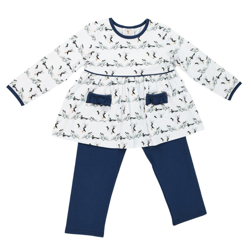 Mannered Mallards Legging Set by Cypress Row