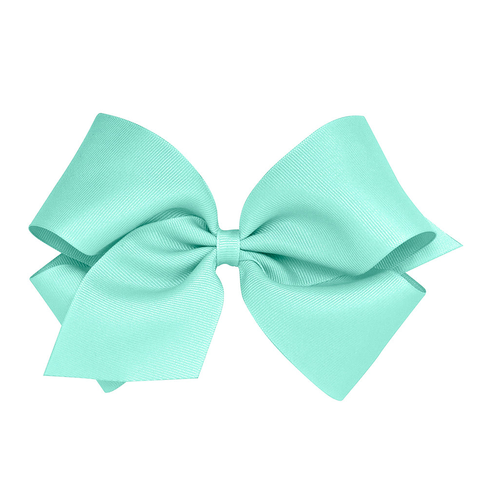 KING (6.25" wide) Grosgrain Bow by Wee Ones (47 Colors)