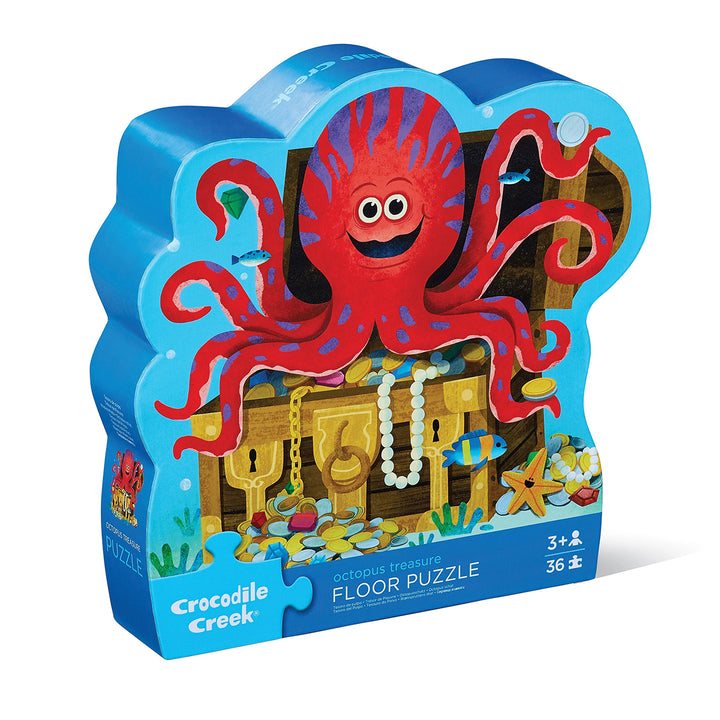 Octopus Treasure 36-Piece Puzzle by Crocodile Creek