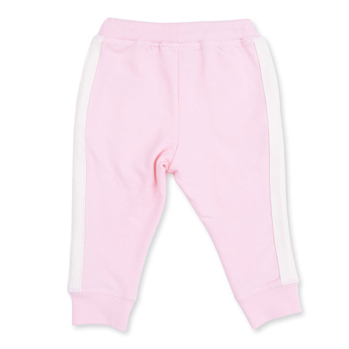 Pink Jogger Pans with Varsity Stripes by Angel Dear
