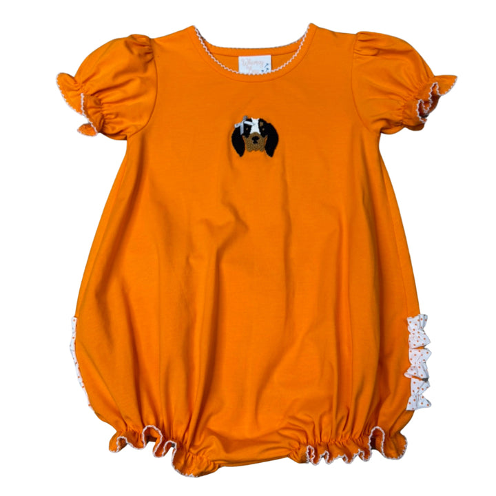 Orange Hound Dog Bubble by Whimsy Bay Kids
