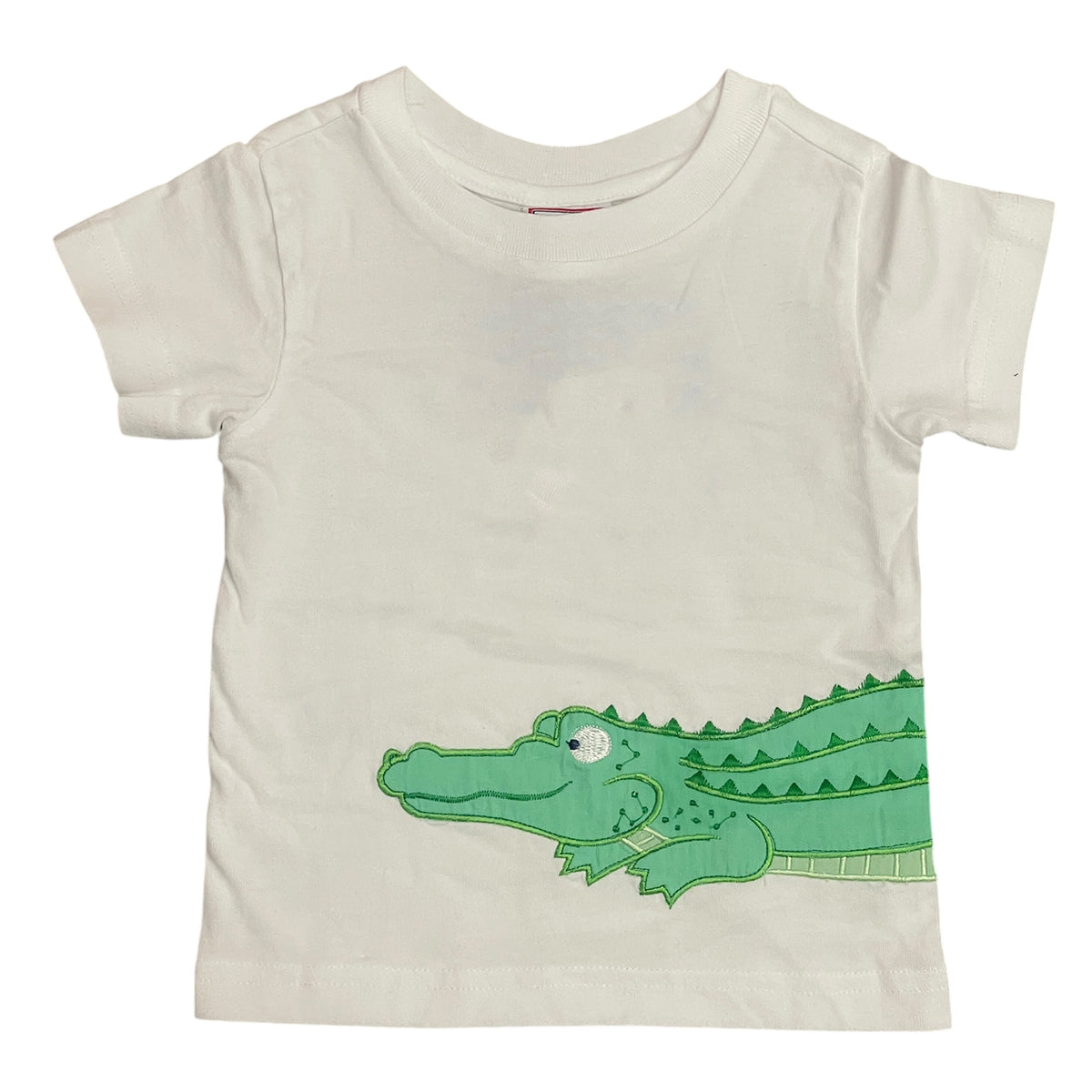 Alligator Wrap Around Boys Tee by Cotton Kids