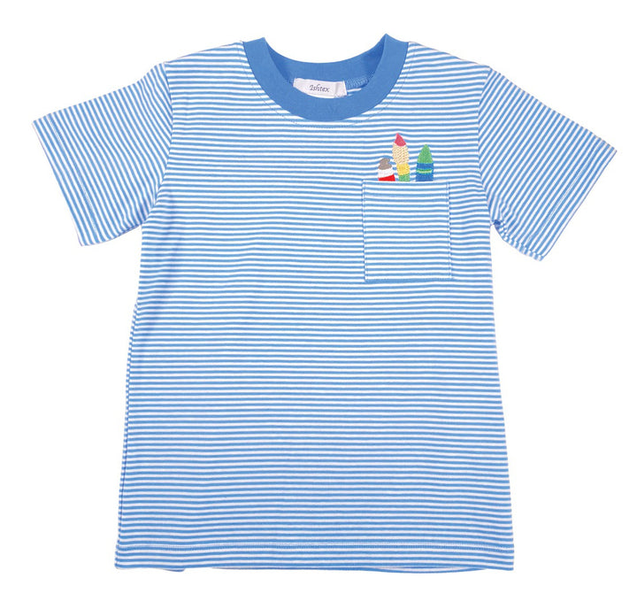 Artist Brushes in Pocket Boy's Shirt by Ishtex