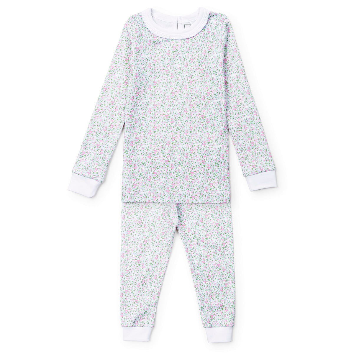 Garden Soiree Ava Girl's Pajama Set by Lila & Hayes