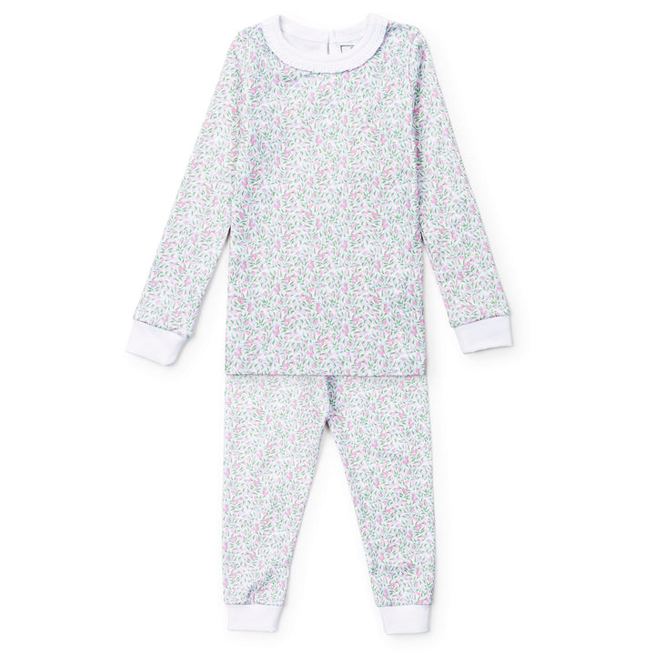 Garden Soiree Ava Girl's Pajama Set by Lila & Hayes