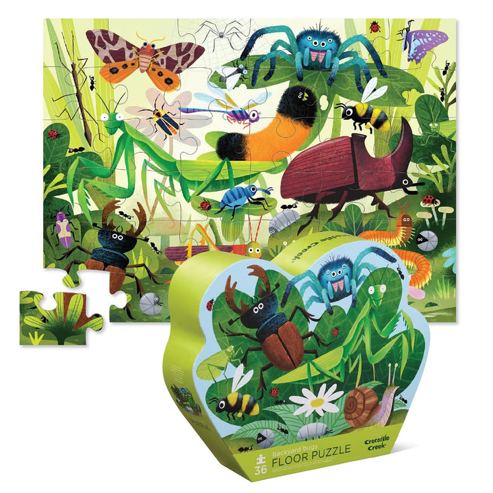Backyard Bugs 36-Piece Puzzle by Crocodile Creek