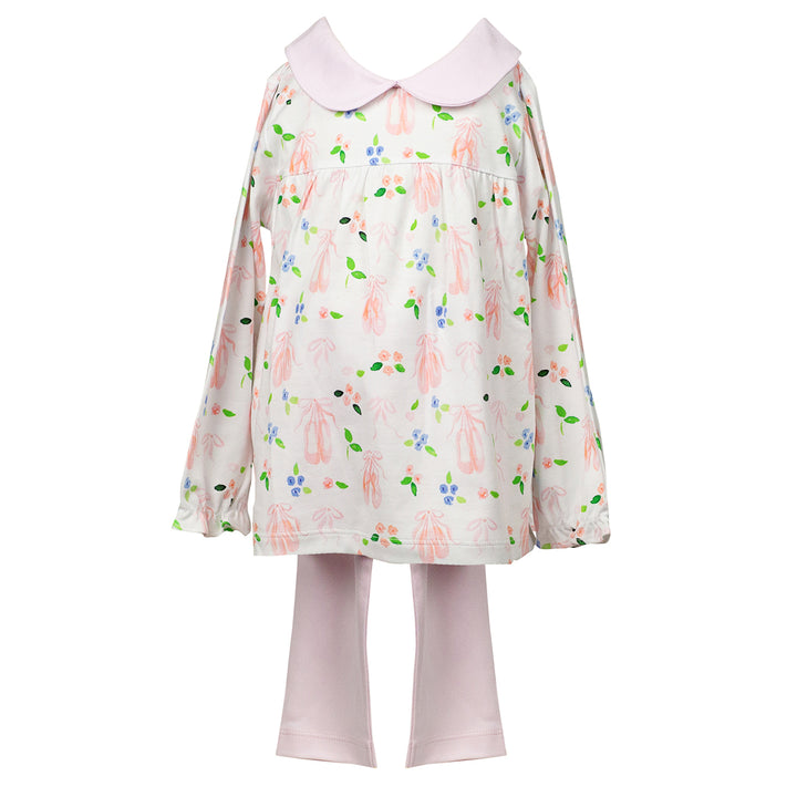 Ballet Slippers En Point Tunic Set by Proper Peony