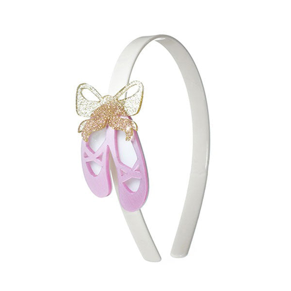 Lilies & Roses Ballet Slippers Headband