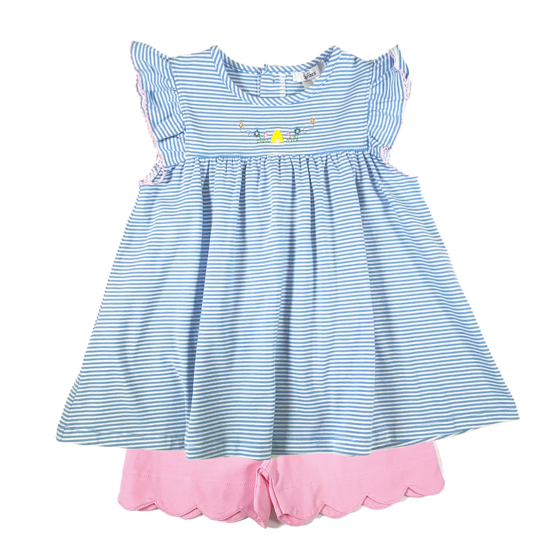 Beehive Girl's Short Set by Ishtex