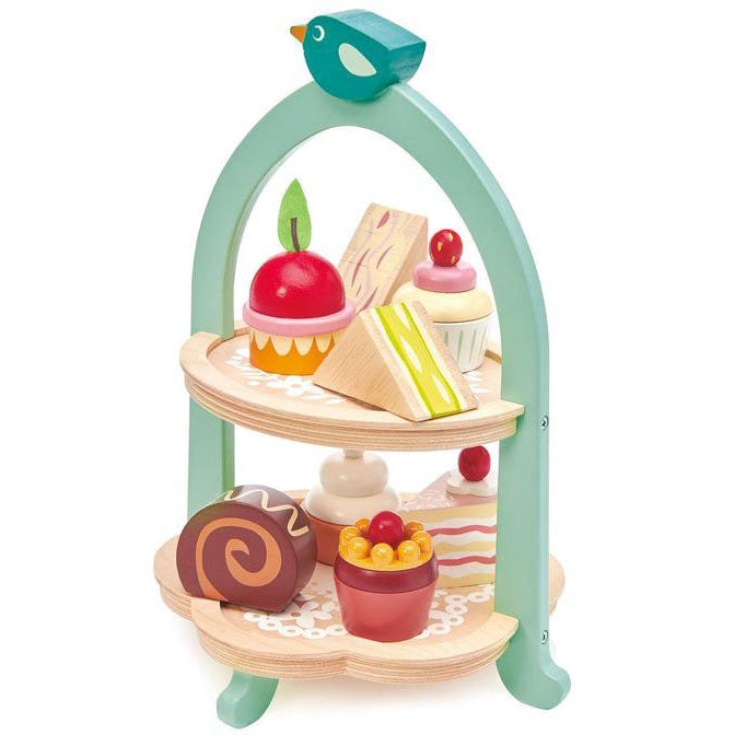 Tender Leaf Toys Birdie Afternoon Tea Stand (Ages 3+ Years)