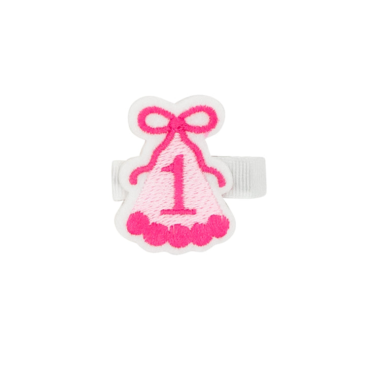 First Birthday Hat Sculpture Bow by Wee Ones