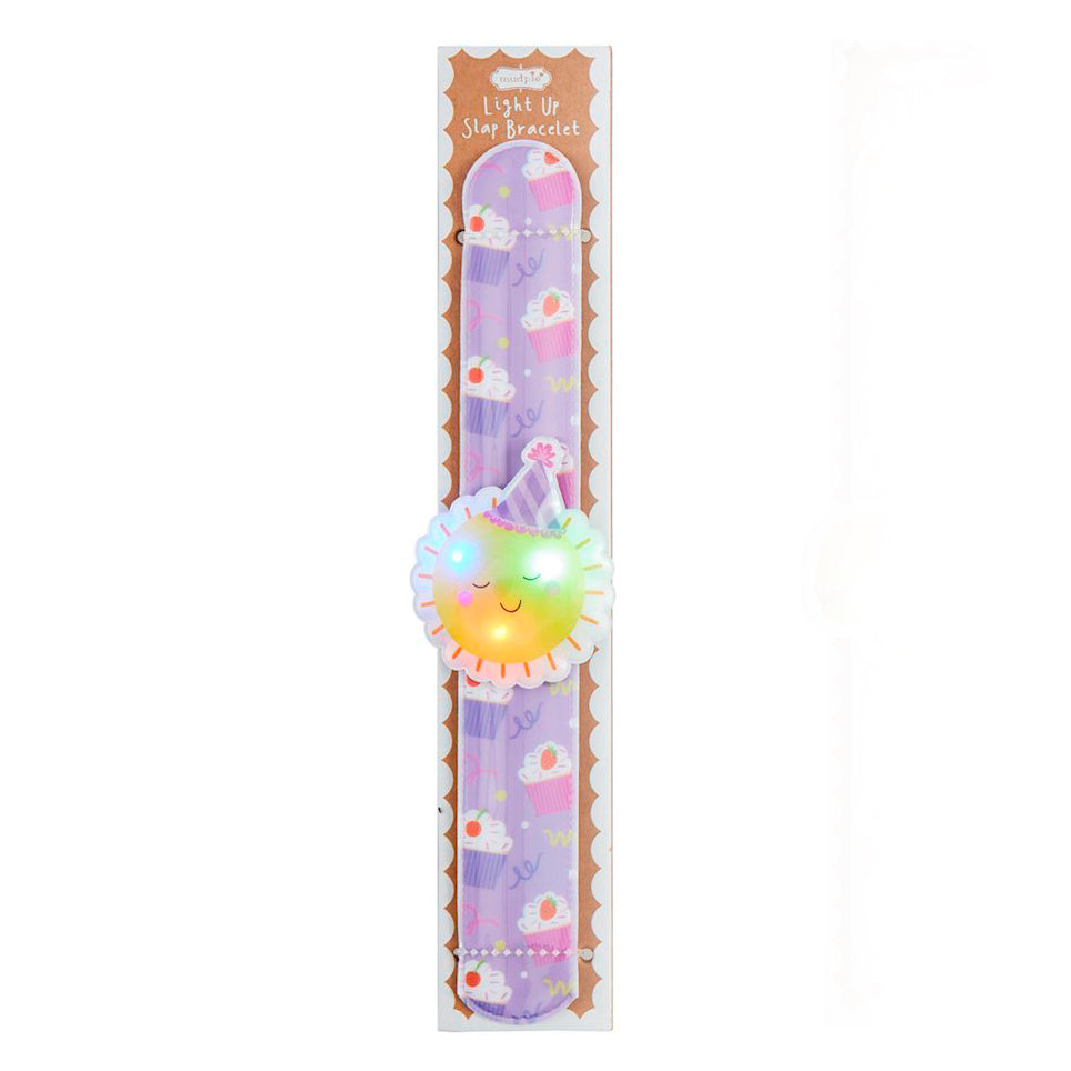 Light-Up Birthday Slap Bracelets by Mud Pie (4 Styles)