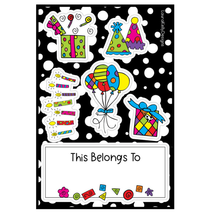 Birthday Vinyl Sticker Pack by Laura Kelly Designs