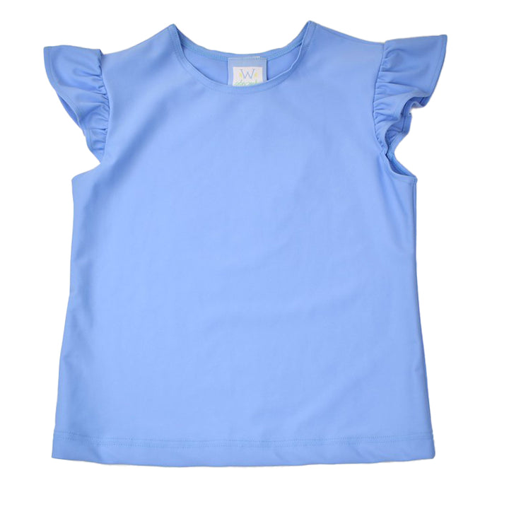 Blue Angel Sleeve Top by Color Works