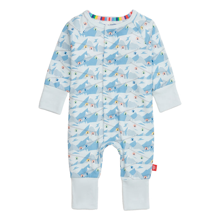 Blue Apres Ski Chic Modal Coverall by Magnetic Me