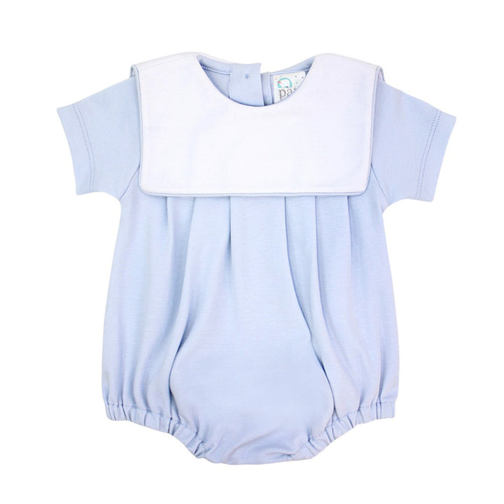 Blue Pima Bib Bubble by Paty