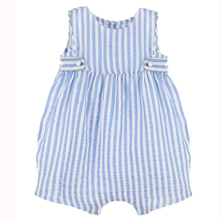 Blue Cuddle Cotton Overall by Sophie & Lucas
