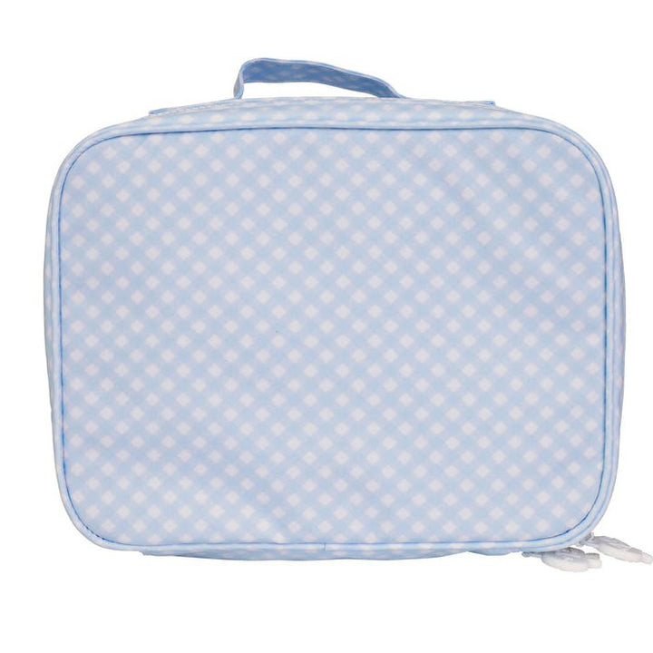 Blue Gingham Lunch Box by Apple of My Isla