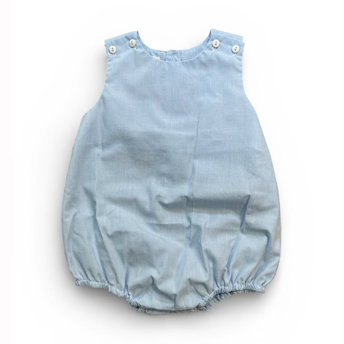 Blue Microcheck Sunbubble by Petit Ami