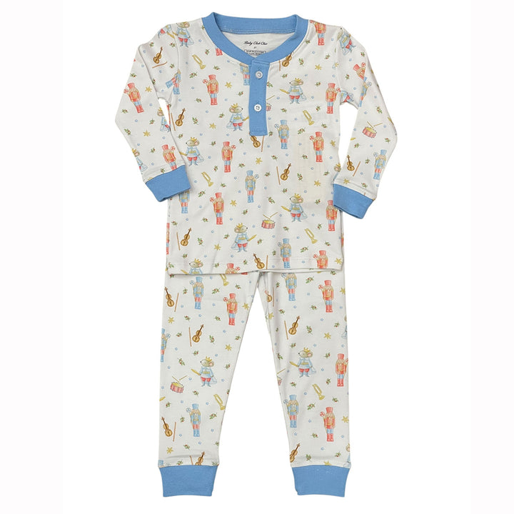 Blue Nutcracker Pajama Set by Baby Club Chic