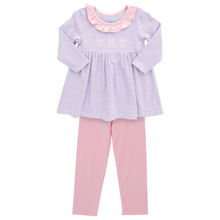 Bows Pant Set by Itsy Bitsy