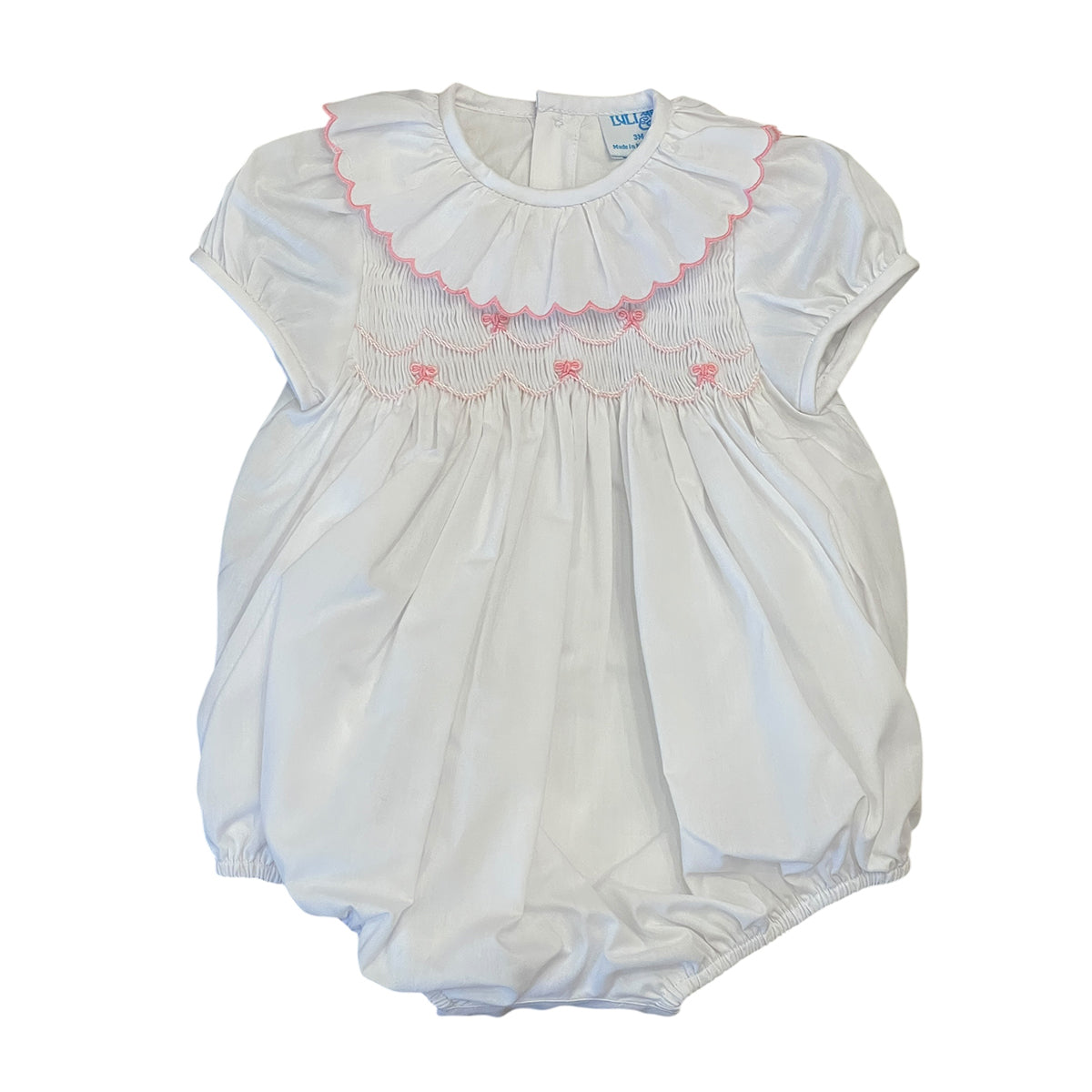 Pink Bows Bubble by Luli & Me